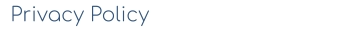 Privacy Policy